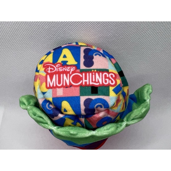 Disney Parks Munchlings Pixar Rainbow Unicorn Caramel Apple Plush Toy - Picture 4 of 4